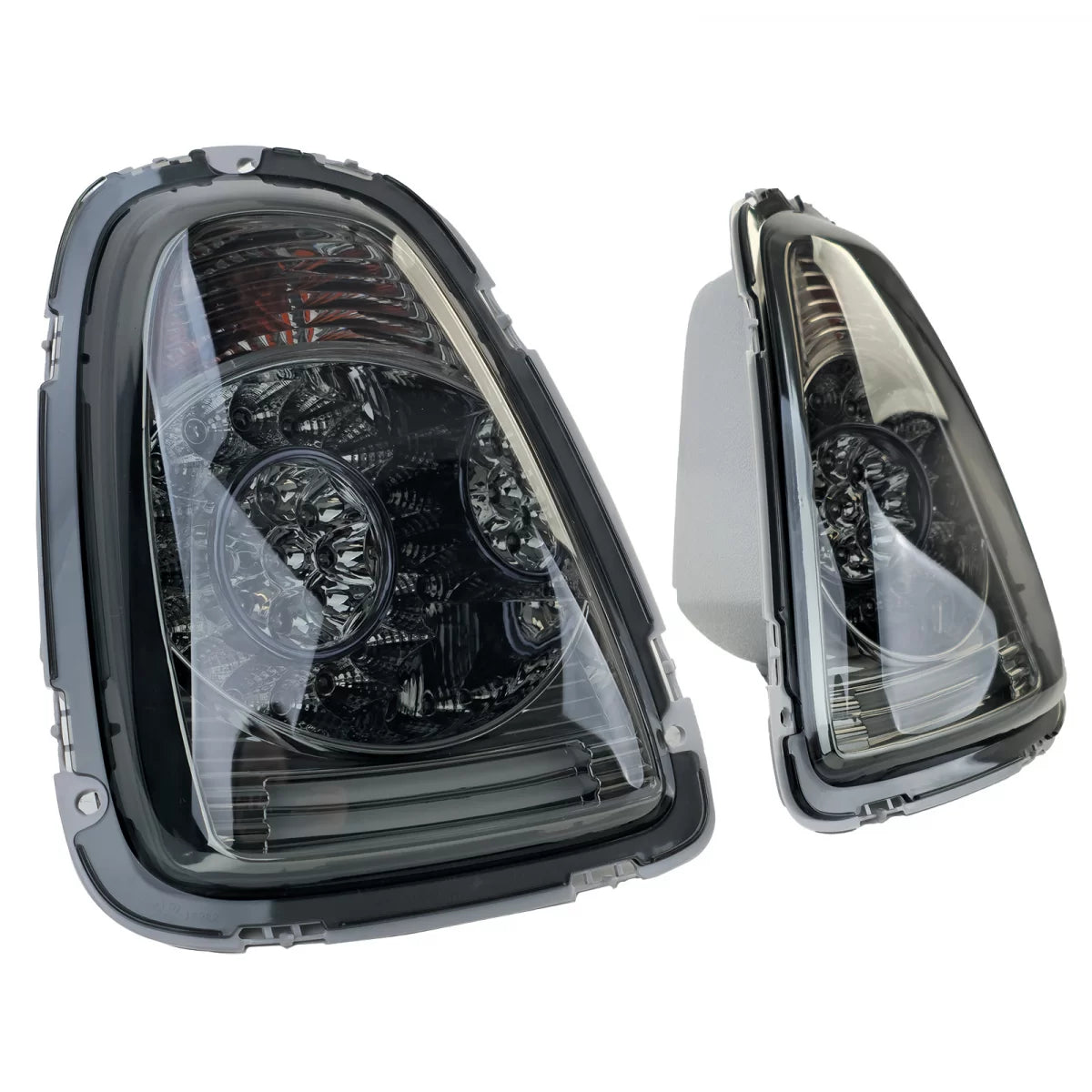 Fanali Posteriori LED Vetro Chiaro Nero Fumé per Mini Cooper R56 2006-2010
