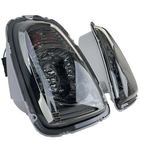 Fanali Posteriori LED Vetro Chiaro Nero Fumé per Mini Cooper R56 2006-2010