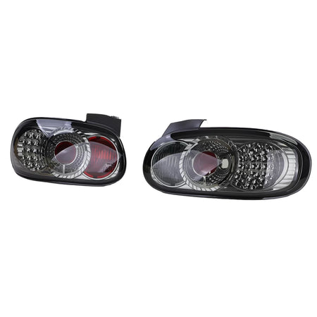 Fanali Posteriori LED Vetro Trasparente Fumé per Mazda Mx-5 Nb Nbfl 1998-2005