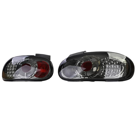 Fanali Posteriori LED Vetro Trasparente Fumé per Mazda Mx-5 Nb Nbfl 1998-2005