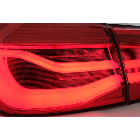 Fanali Posteriori LED Conversione LCI Rossi Chiari con Frecce Dinamiche per BMW