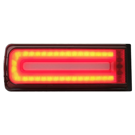Fanali Posteriori LED Barra Luce Dinamica Rosso Fumo per Mercedes Classe G W463