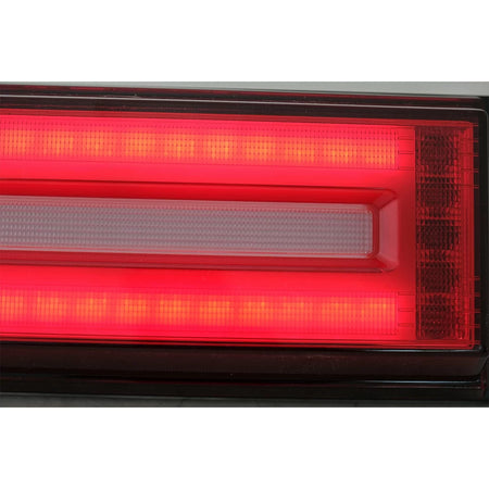 Fanali Posteriori LED Barra Luce Dinamica Rosso Fumo per Mercedes Classe G W463