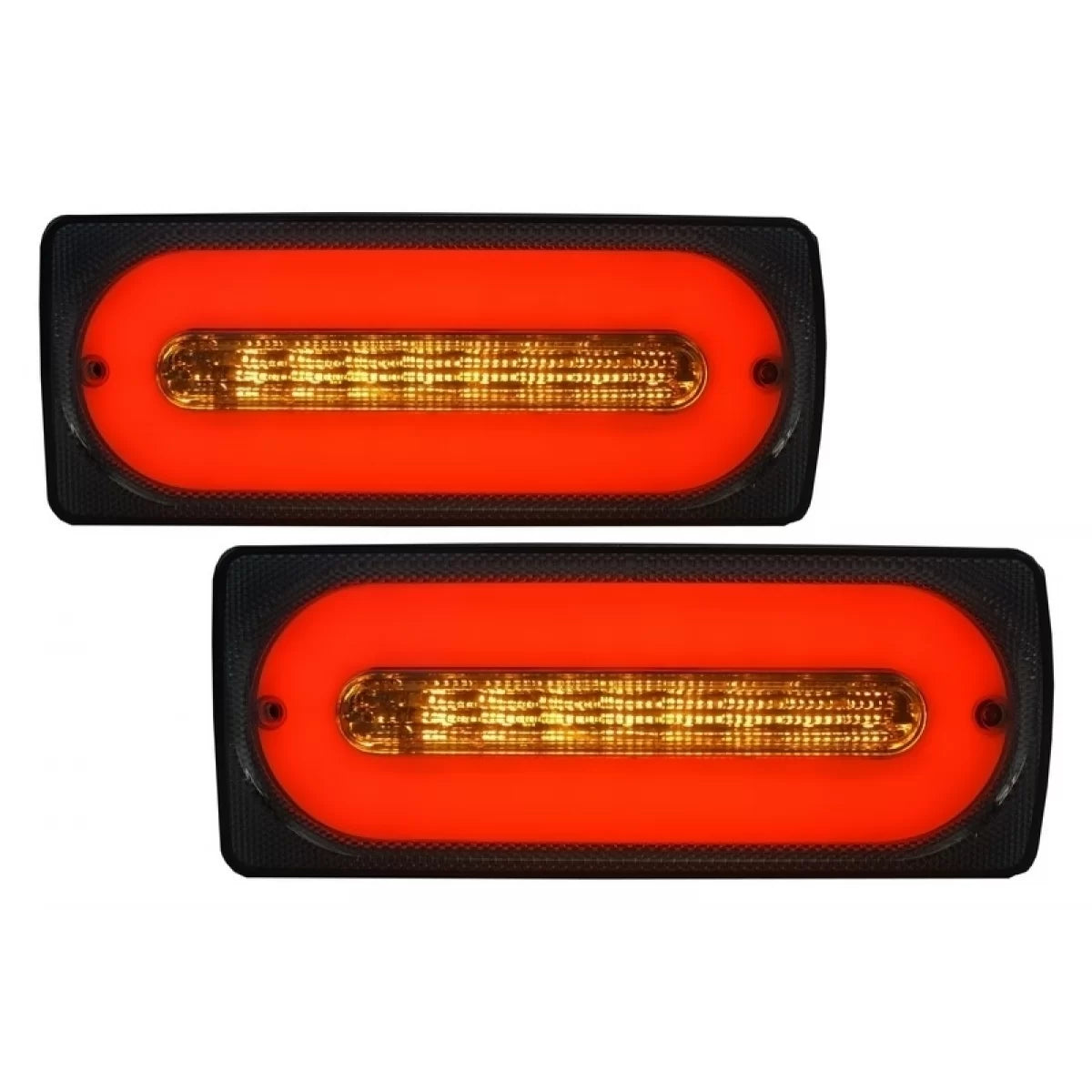 Paraurti Posteriore con Luci LED Posteriori e Fendinebbia per Mercedes Classe G