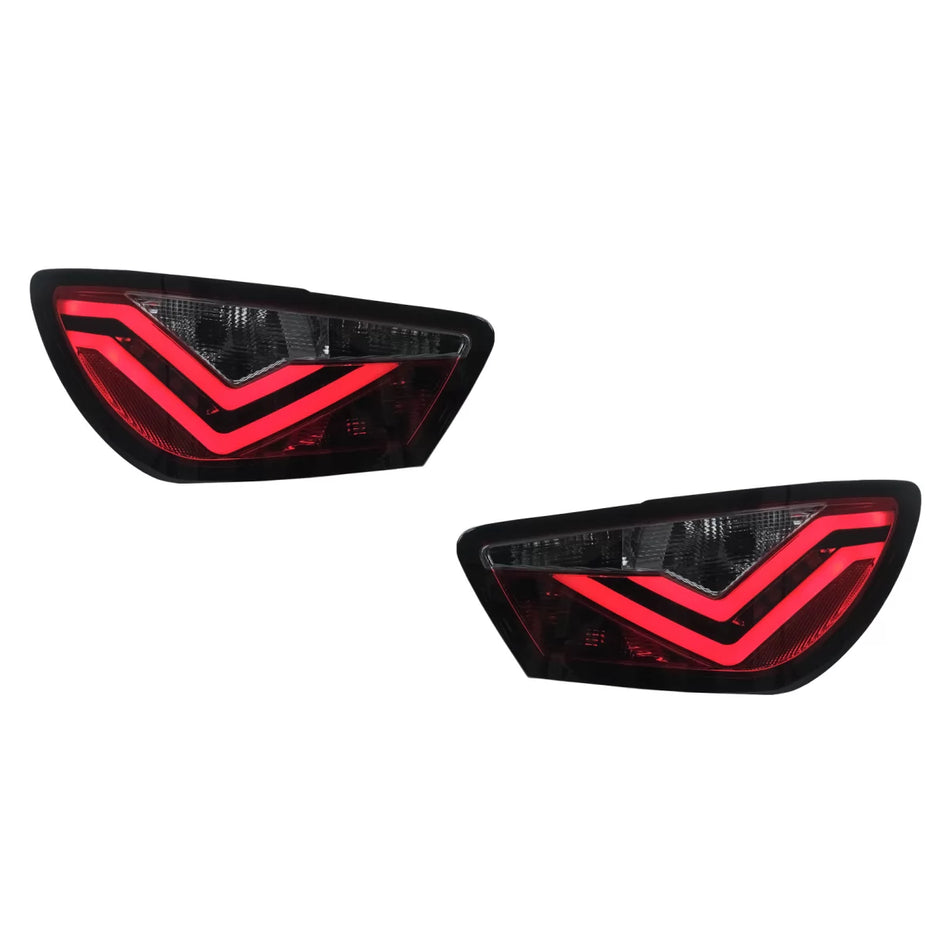 Fanali Posteriori LED Fumé per Seat Ibiza 6J 3 Porte 2008-2012