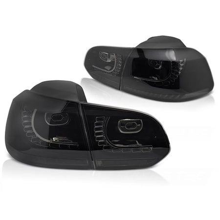 Fanali Posteriori LED Fumé Sinistro e Destro per Volkswagen Golf Vi 2008-2013