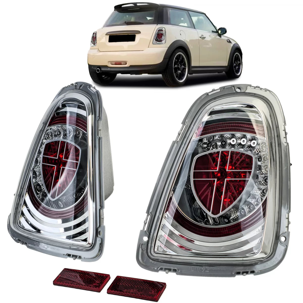 Fanali Posteriori LED Special Edition Cromato per Mini Cooper R56 2010-2014