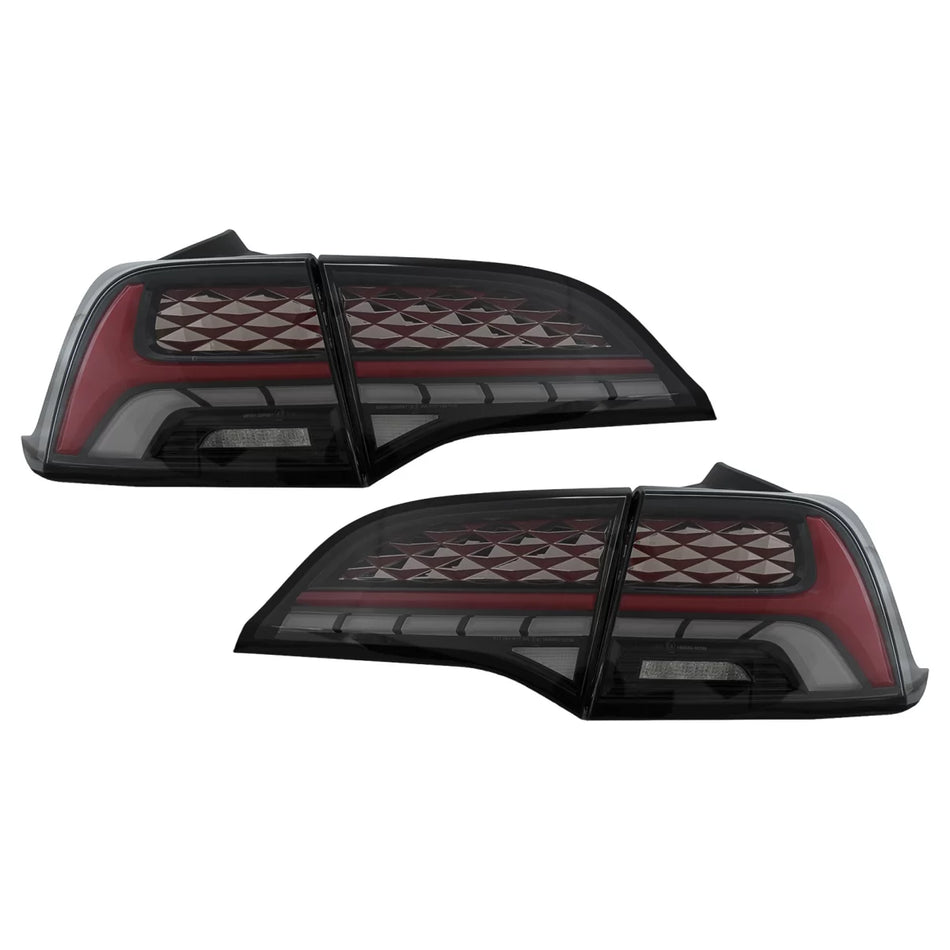 Fanali Posteriori LED con Frecce Dinamiche per Tesla Model 3 2017-2022 Model Y