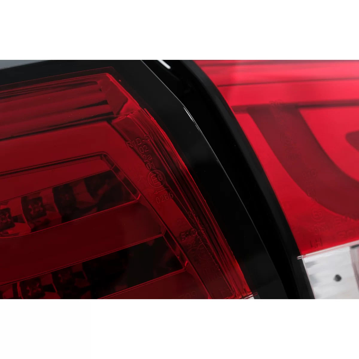 Fanali Posteriori LED Rosso Trasparente per Volkswagen Golf 6 Vi 2008-2013 LHD