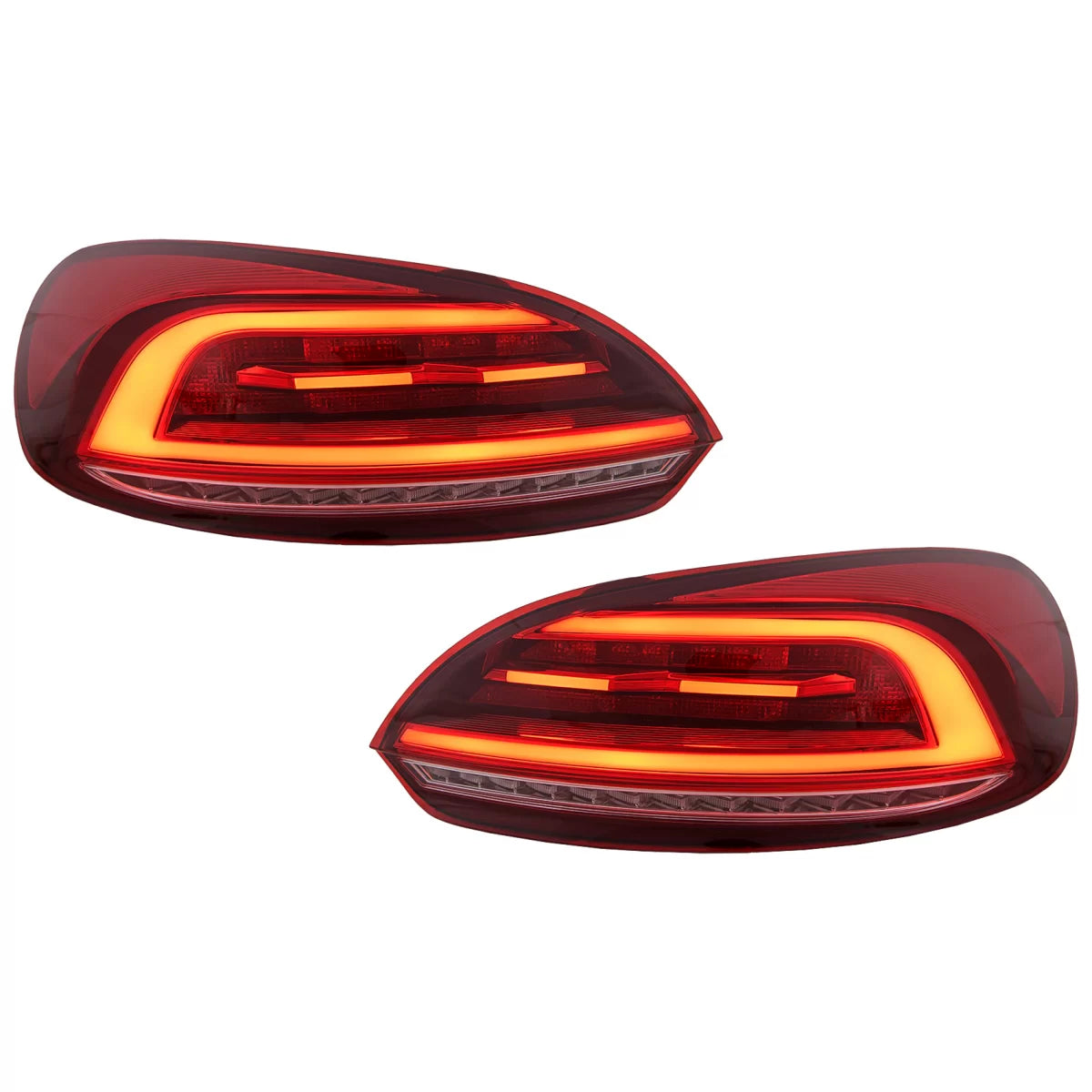 Fanali Posteriori LED con Frecce Dinamiche per VW Scirocco 137 MK3 2008-2014
