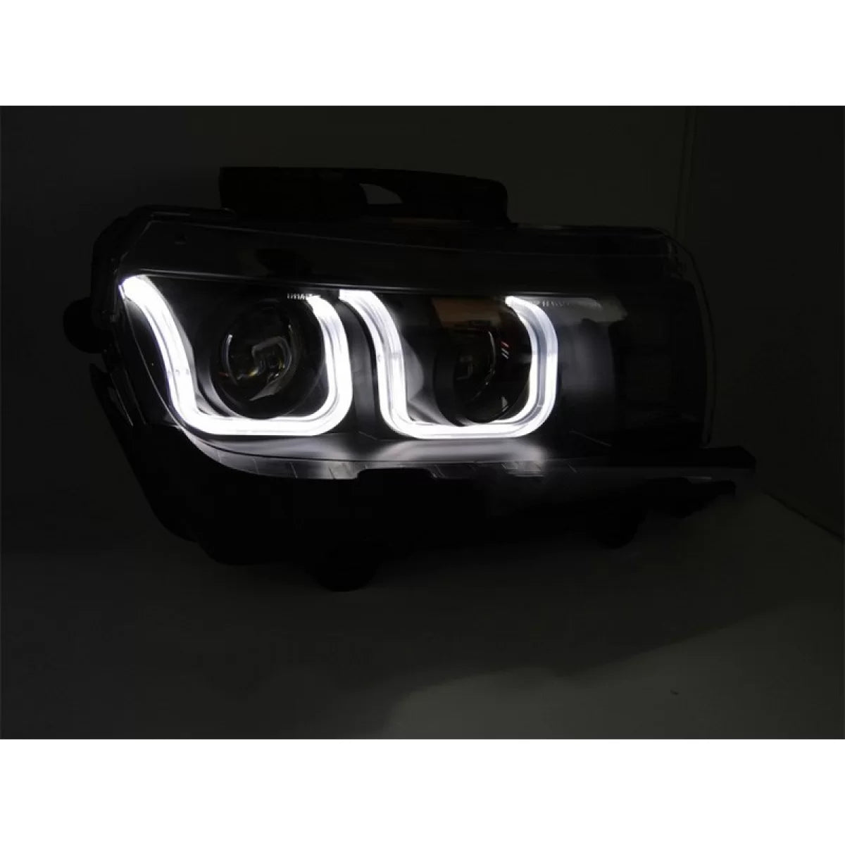 Fari Anteriori LED Tuning Neri Dx e Sx per Chevrolet Camaro 2013-2015