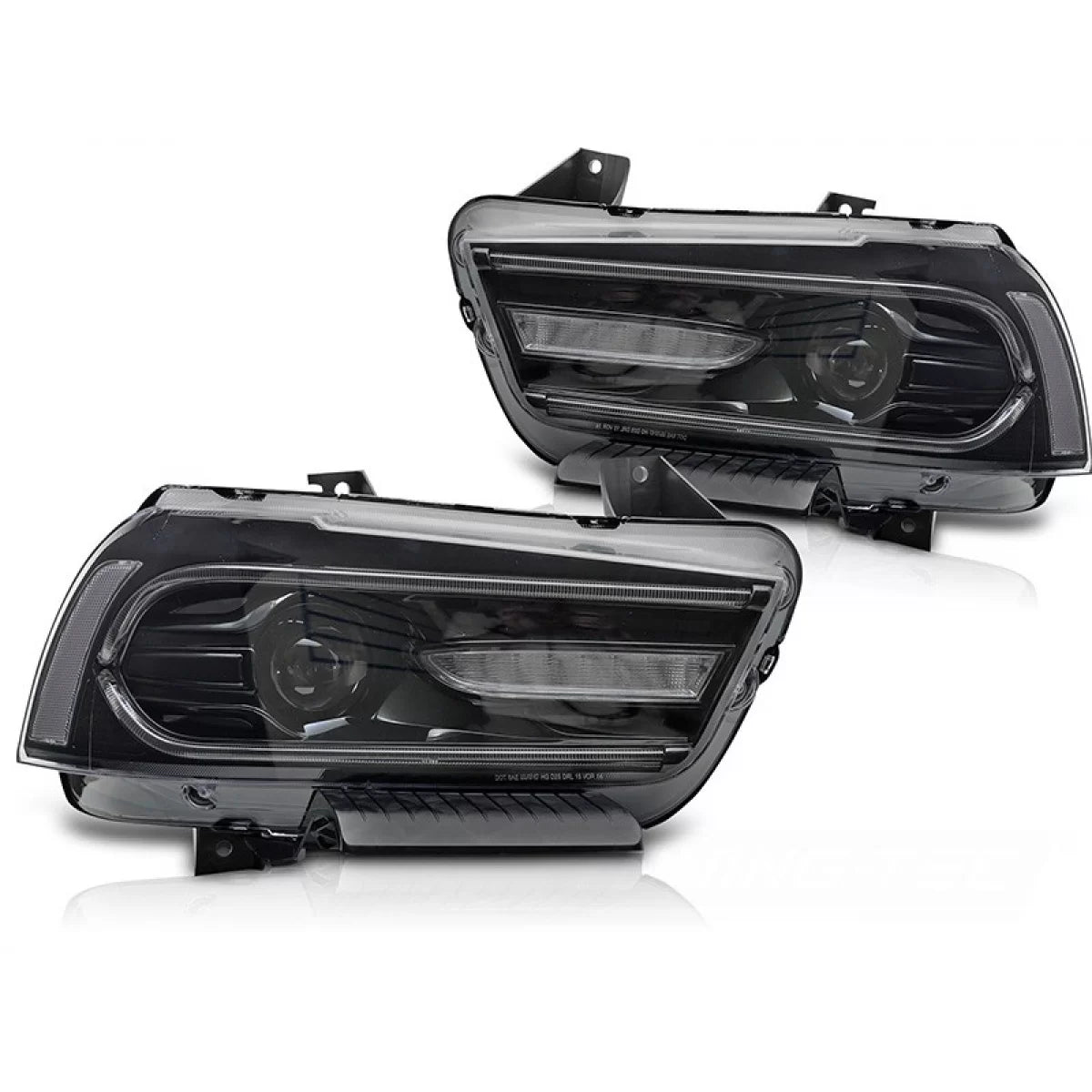 Fari LED Tuning con Indicatori Dinamici Anteriori Dx e Sx per Dodge Charger