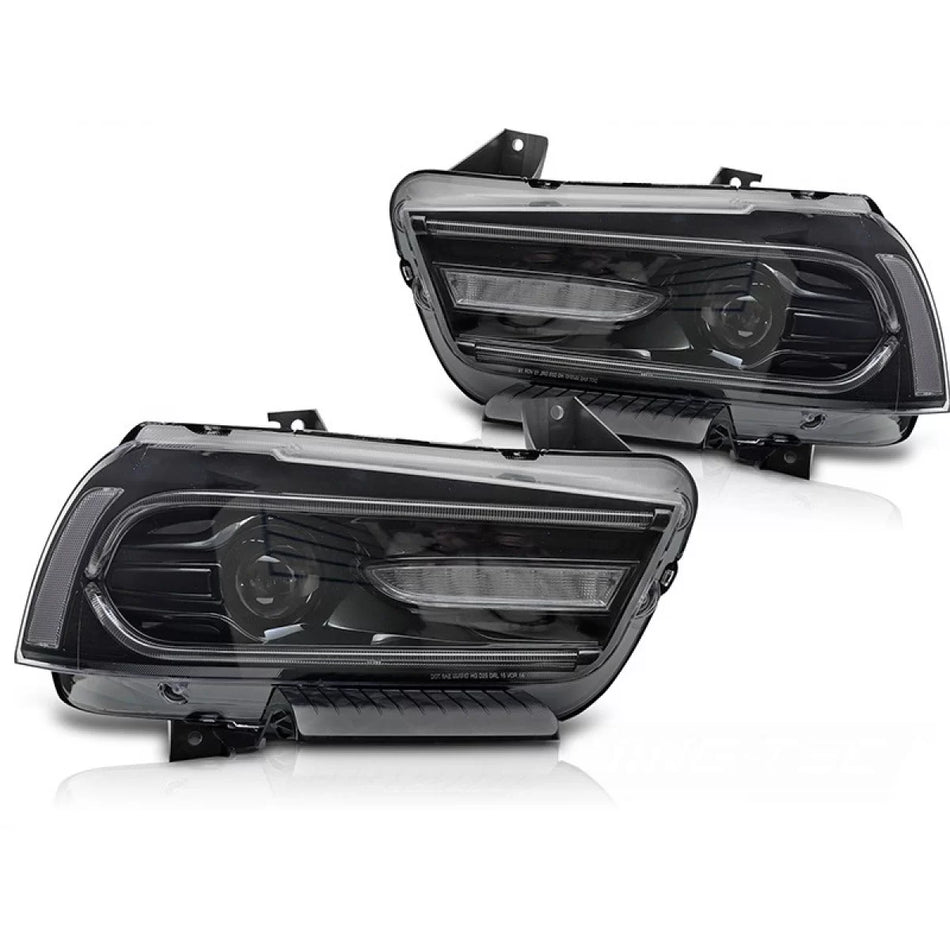 Fari LED Tuning con Indicatori Dinamici Anteriori Dx e Sx per Dodge Charger