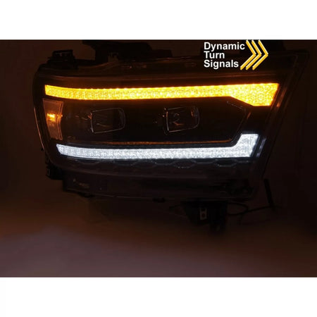 Fari LED Tuning con Indicatori Dinamici e Funzione Welcome per Dodge Ram 1500