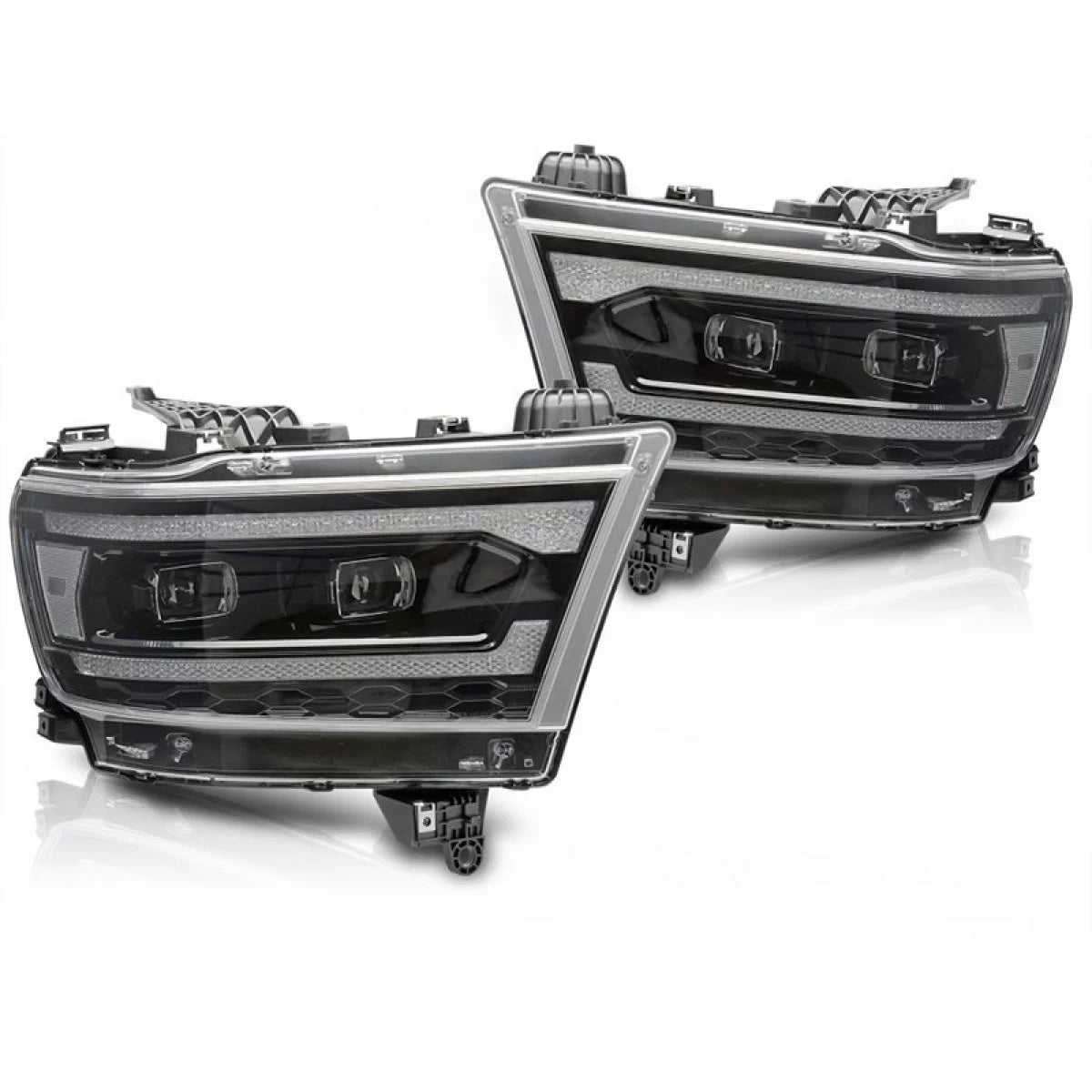 Fari LED Tuning con Indicatori Dinamici e Funzione Welcome per Dodge Ram 1500