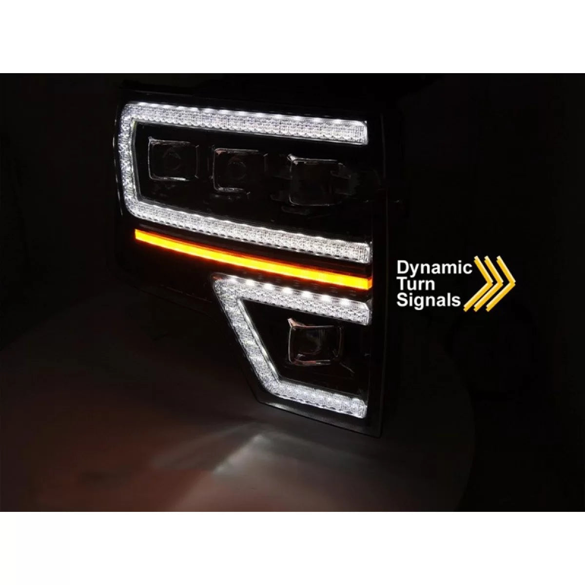 Fari Anteriori LED con Frecce Dinamiche e Funzione Welcome per Ford F150