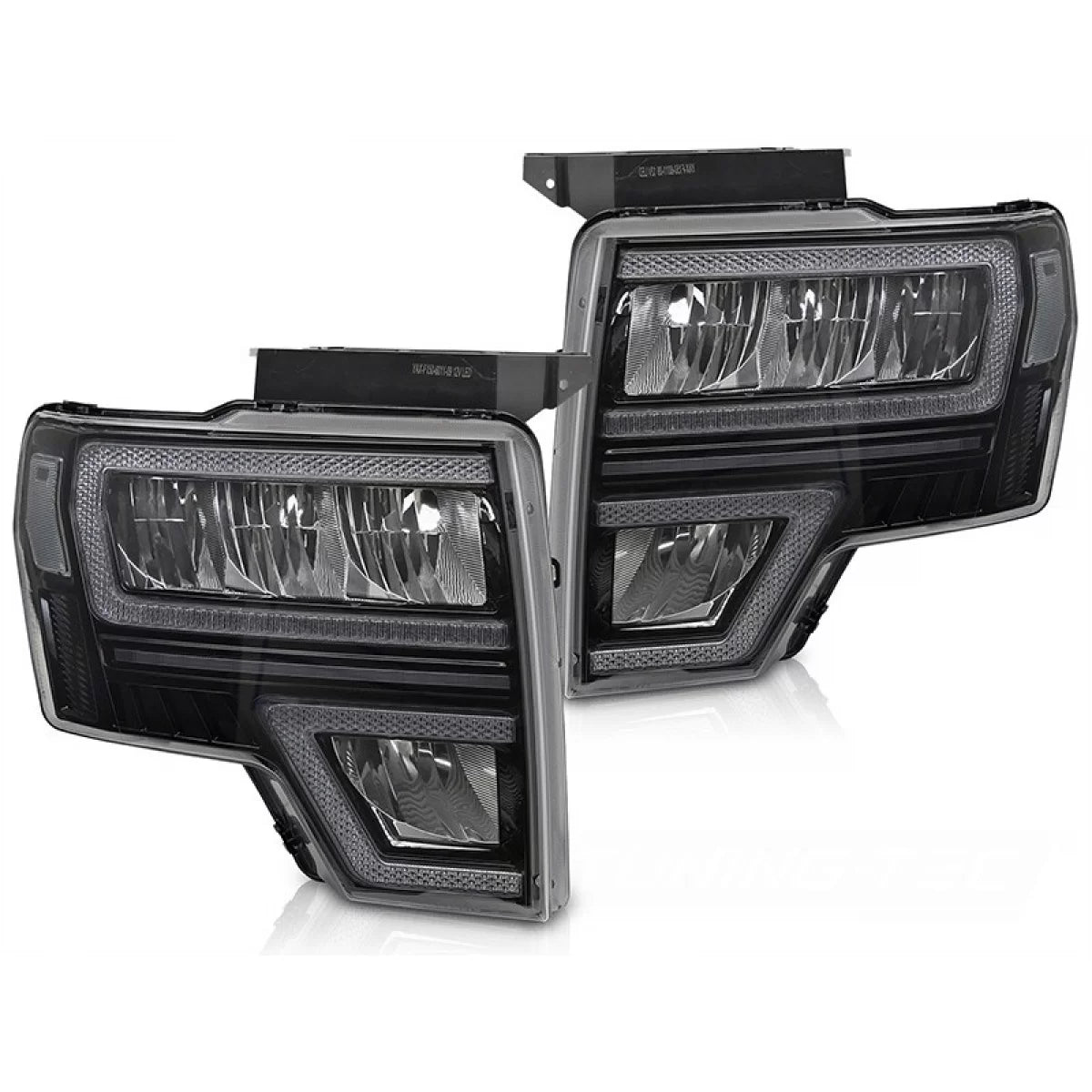 Fari Anteriori LED con Frecce Dinamiche e Funzione Welcome per Ford F150
