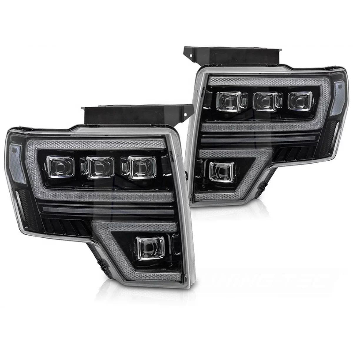 Fari Anteriori LED con Frecce Dinamiche e Funzione Welcome per Ford F150