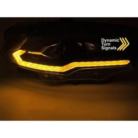 Fari Anteriori LED con Indicatori Dinamici e Funzione Welcome per Ford Mustang