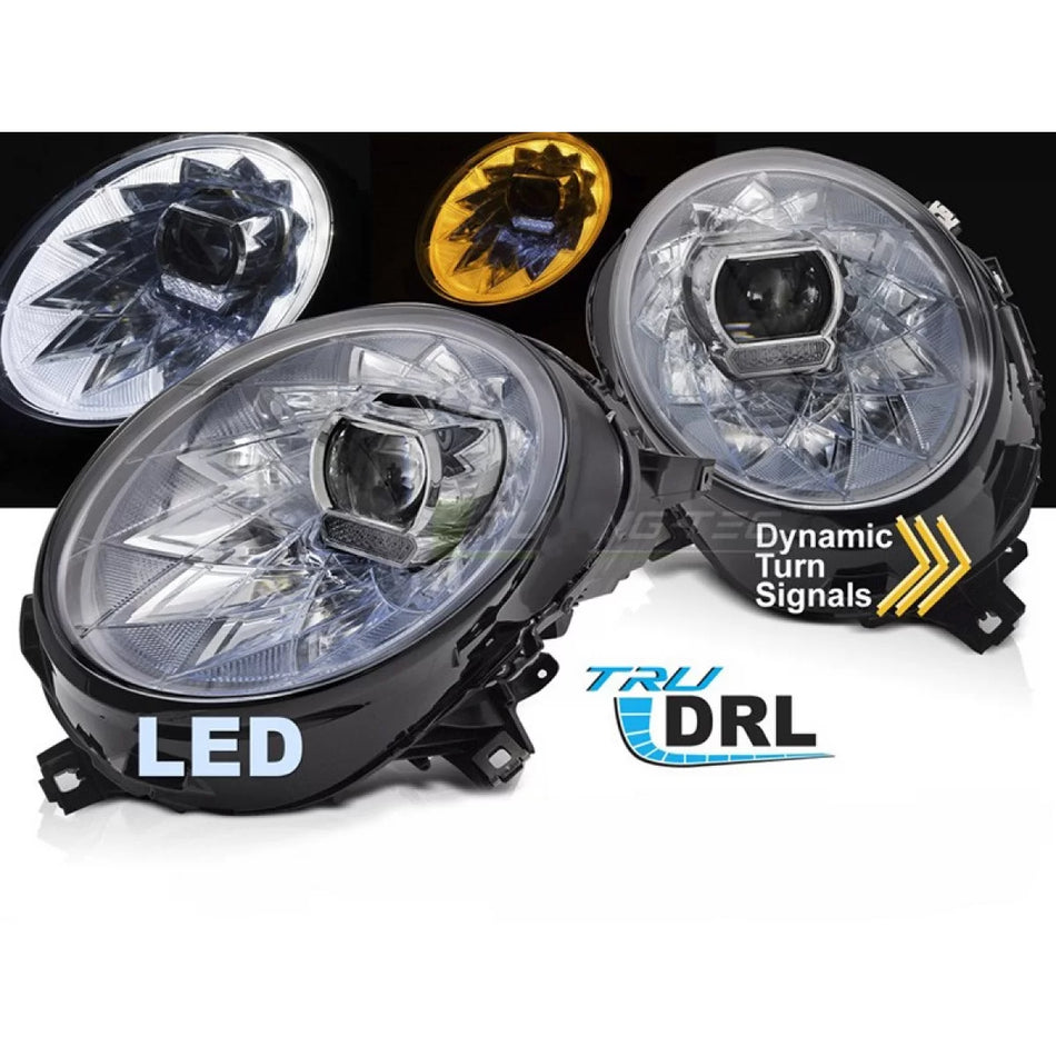 Fari LED Tuning con Indicatori Dinamici e Welcome Mini Cooper F54 2015-2019 F55