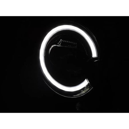 Fari LED Tuning Anteriori Neri per Mini Cooper Clubman R55 2007-2014