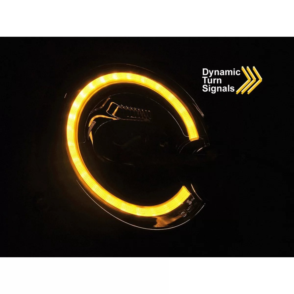 Fari LED Tuning Anteriori Neri per Mini Cooper Clubman R55 2007-2014