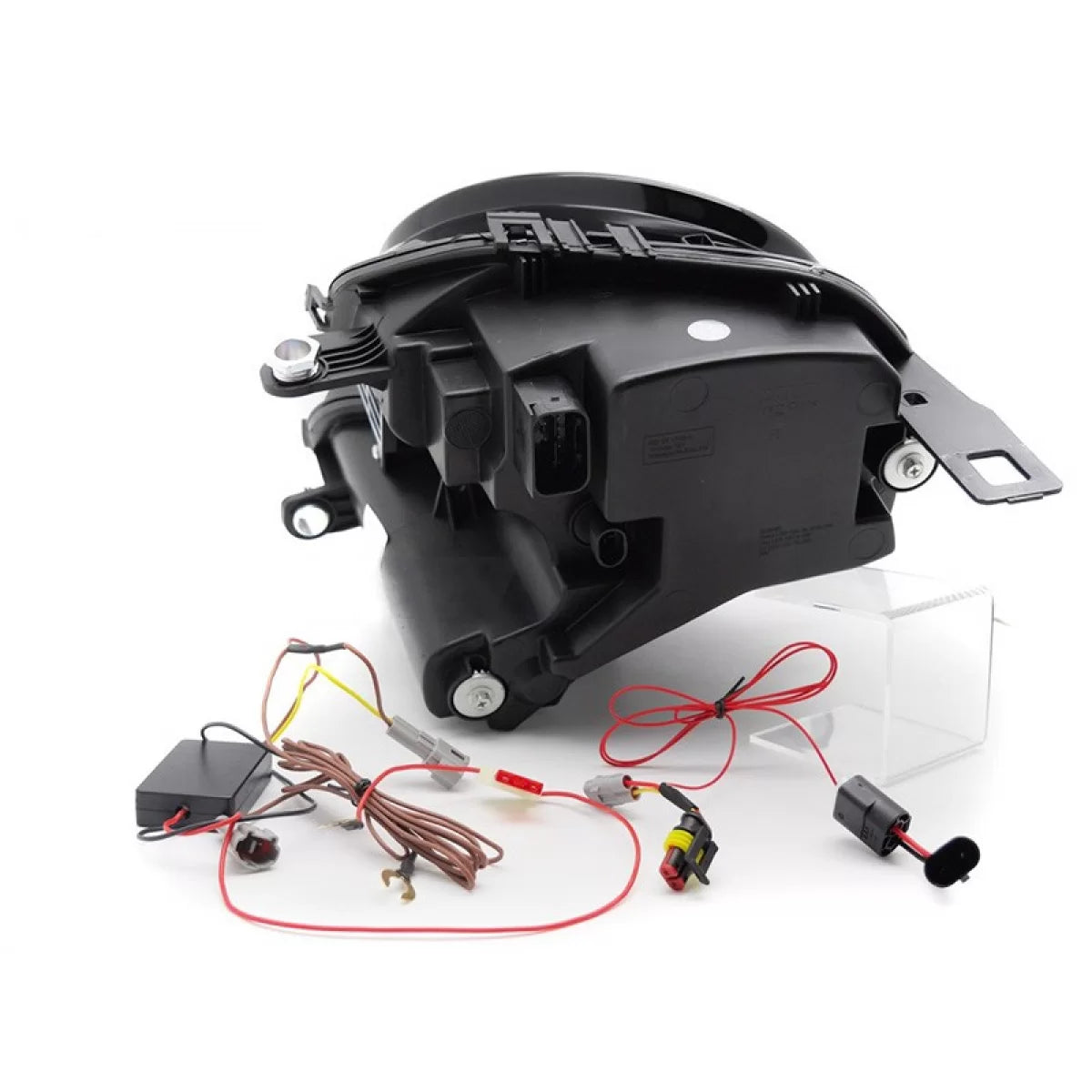 Fari LED Tuning Anteriori Neri per Mini Cooper Clubman R55 2007-2014