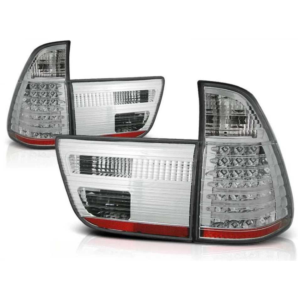 Fanali Posteriori LED Tuning Sinistro e Destro per BMW X5 E53 09.1999-10.2003