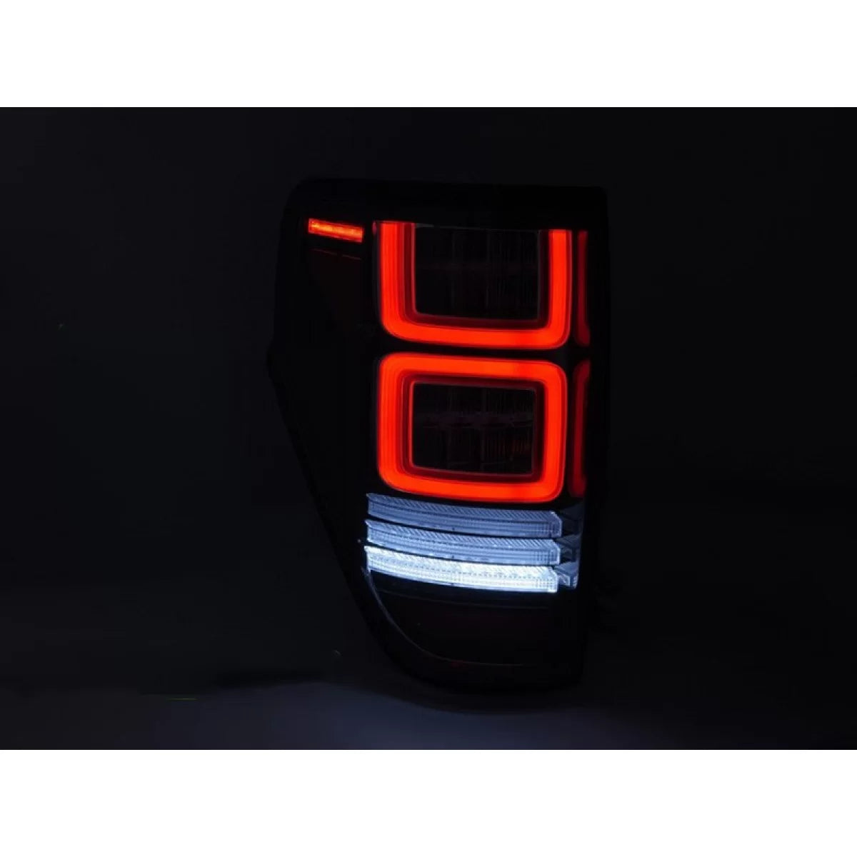 Fanali Posteriori LED con Frecce Dinamiche Nero per Ford F150 2008-2014 Dx e Sx