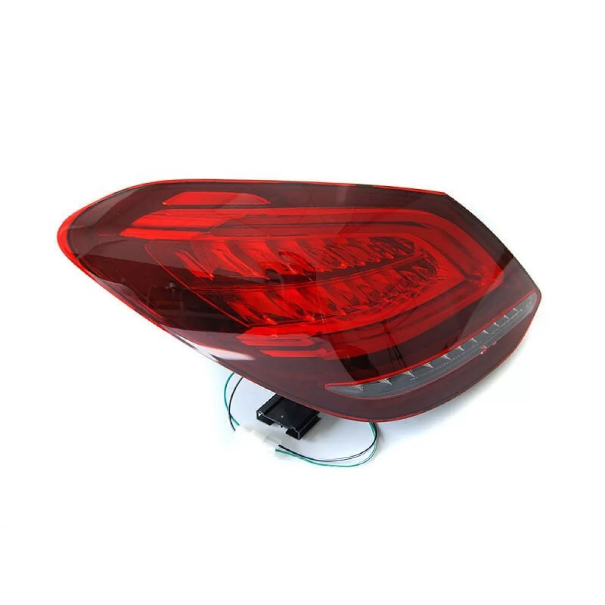 Fanali Posteriori LED con Frecce Dinamiche Rosso Bianco per Mercedes Classe C