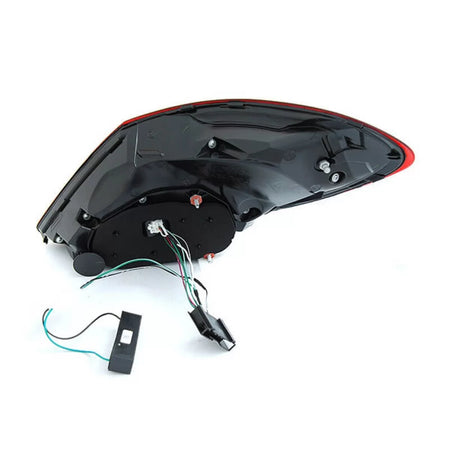 Fanali Posteriori LED con Frecce Dinamiche Rosso Bianco per Mercedes Classe C