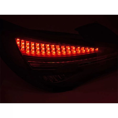 Fanali Posteriori LED con Frecce Dinamiche Neri per Mercedes CLA C117 2013-2016