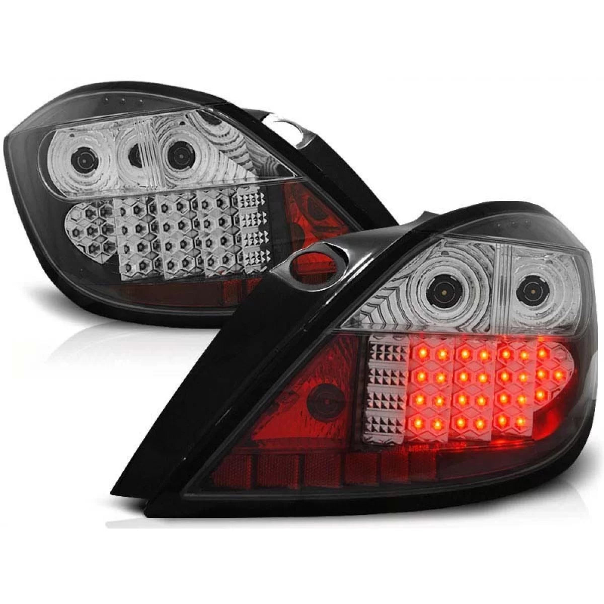 Fanali Posteriori LED Tuning Sinistro e Destro per Opel Astra H 2004-2009 5
