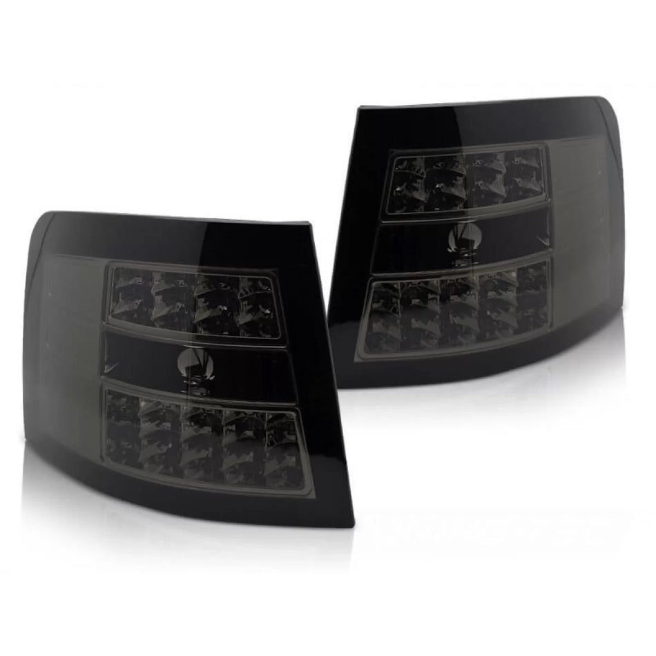 Fanali Posteriori LED Fumé Sinistro e Destro per Audi A6 C5 1997-2004 Station