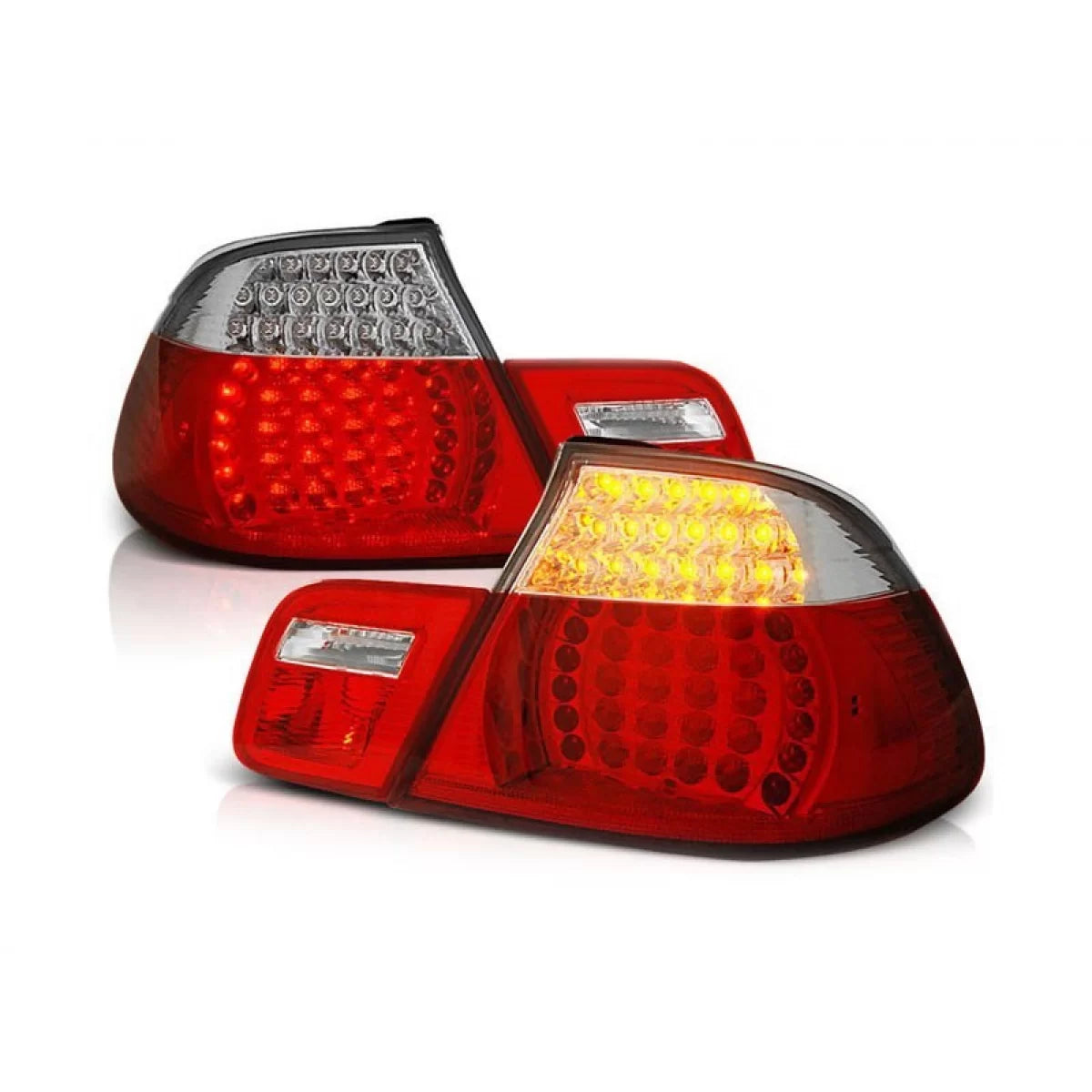 Fanali Posteriori LED Tuning Sinistro e Destro per BMW E46 Coupe 1999-2003