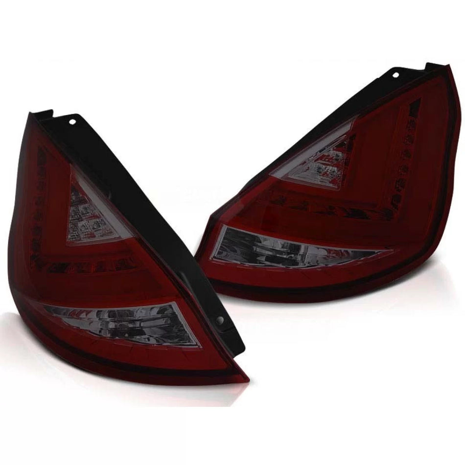 Fanali Posteriori LED Tuning Sinistro e Destro per Ford Fiesta MK7 2012-2015