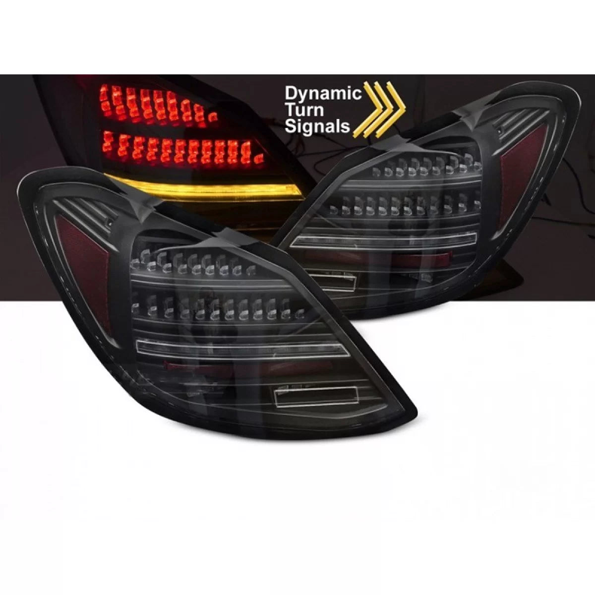 Fanali Posteriori LED con Frecce Dinamiche per Mercedes Classe C W205 2014-2021