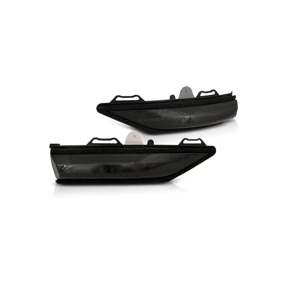 Frecce a LED Specchietto Laterale Base Nera per Ford Fiesta dal 2017 3/5 Porte