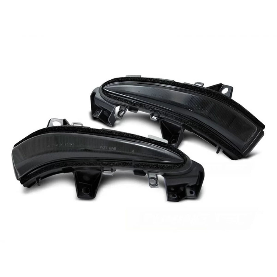 Frecce a LED Specchietto Laterale con Base Nera per Lexus Rx 2009-2015