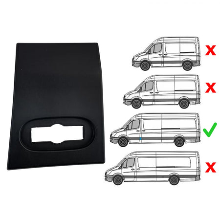 Modanatura Montante B Sinistro per Mercedes Sprinter W906 2006-2018
