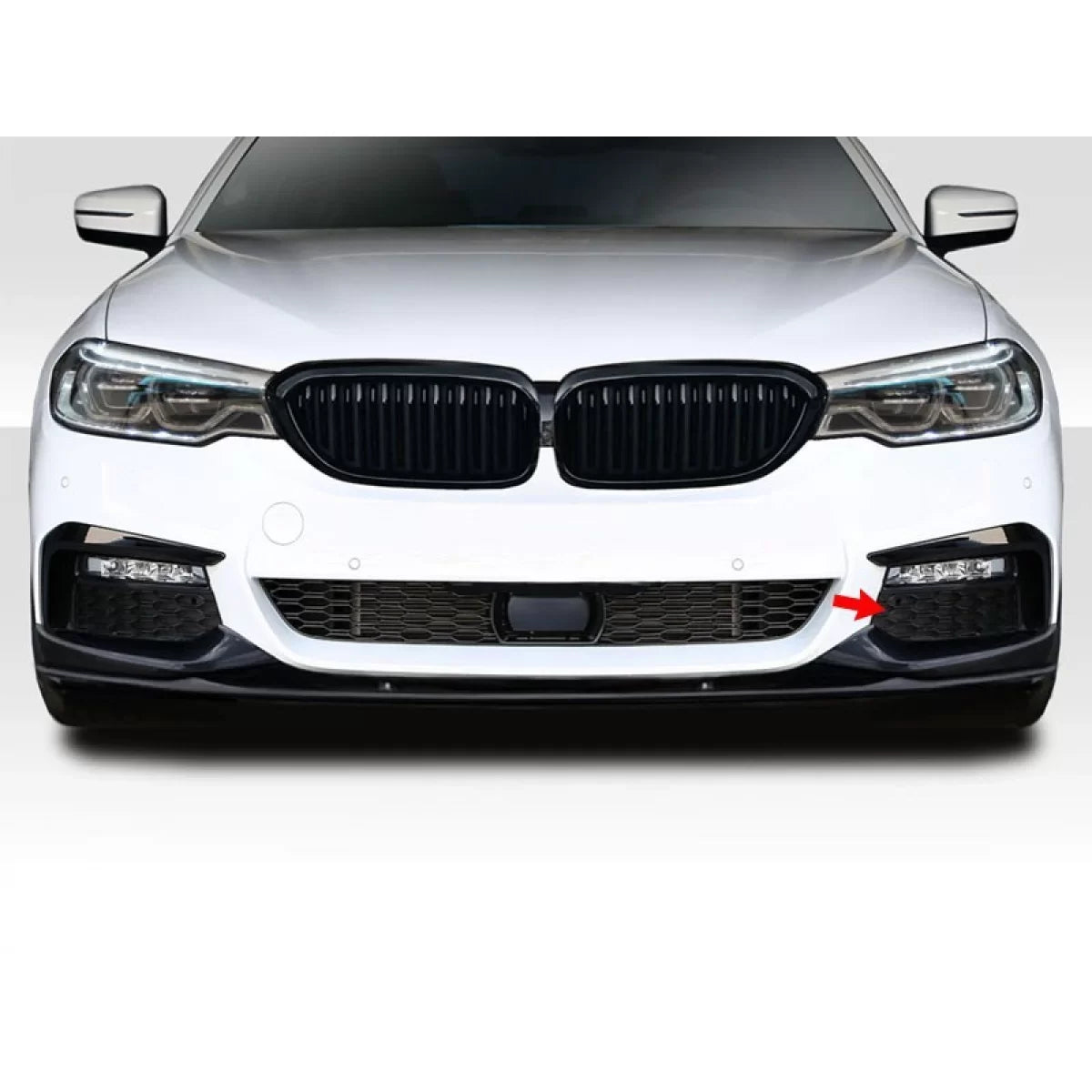 Coperchio Sinistro Intorno Luce Diurna Anteriore Paraurti M Tech BMW Serie 5
