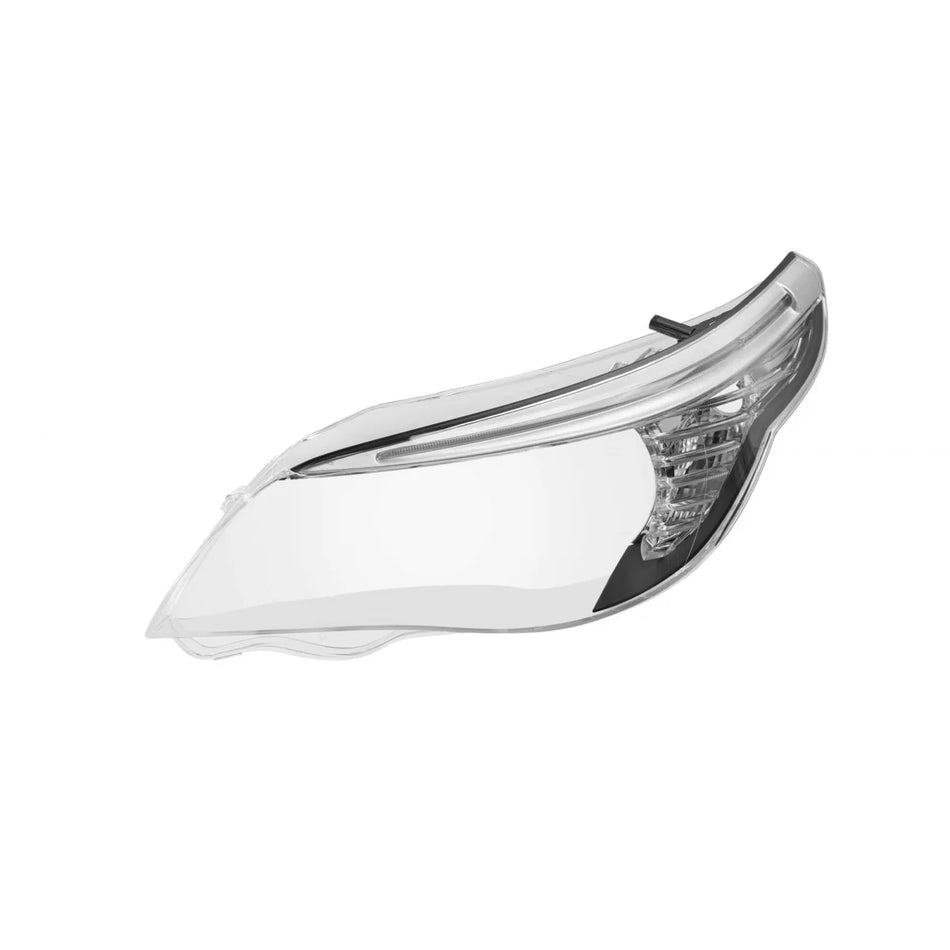 Faro Anteriore Sinistro Vetro con LED e Cromatura BMW Serie 5 E60 2007-2010 LCI