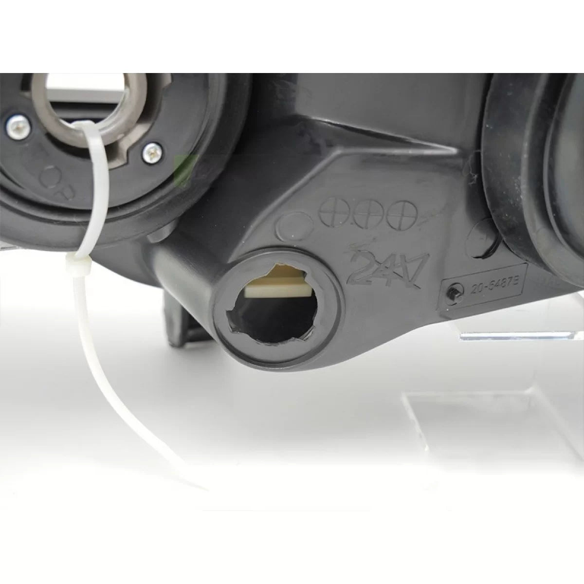 Faro Anteriore Sinistro con Base Nera per Opel Astra G 1997-2004