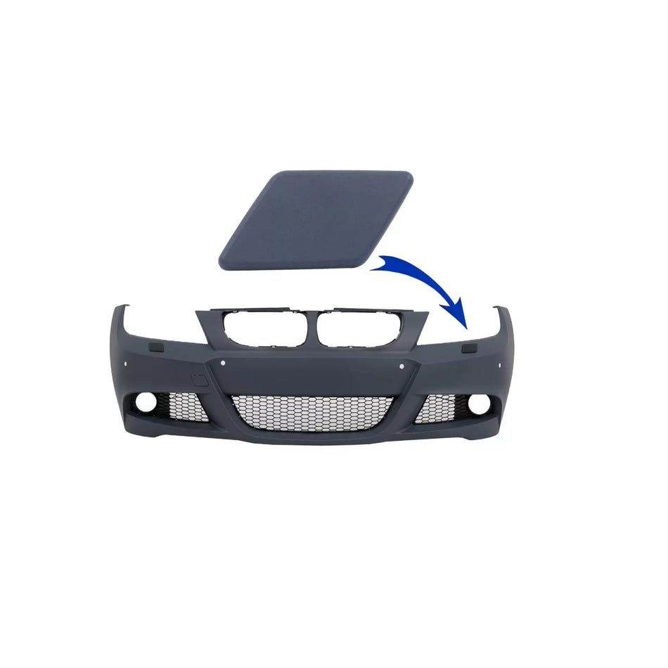 Copertura Sinistra Sensore Parcheggio Paraurti Anteriore per BMW Serie 3 E90