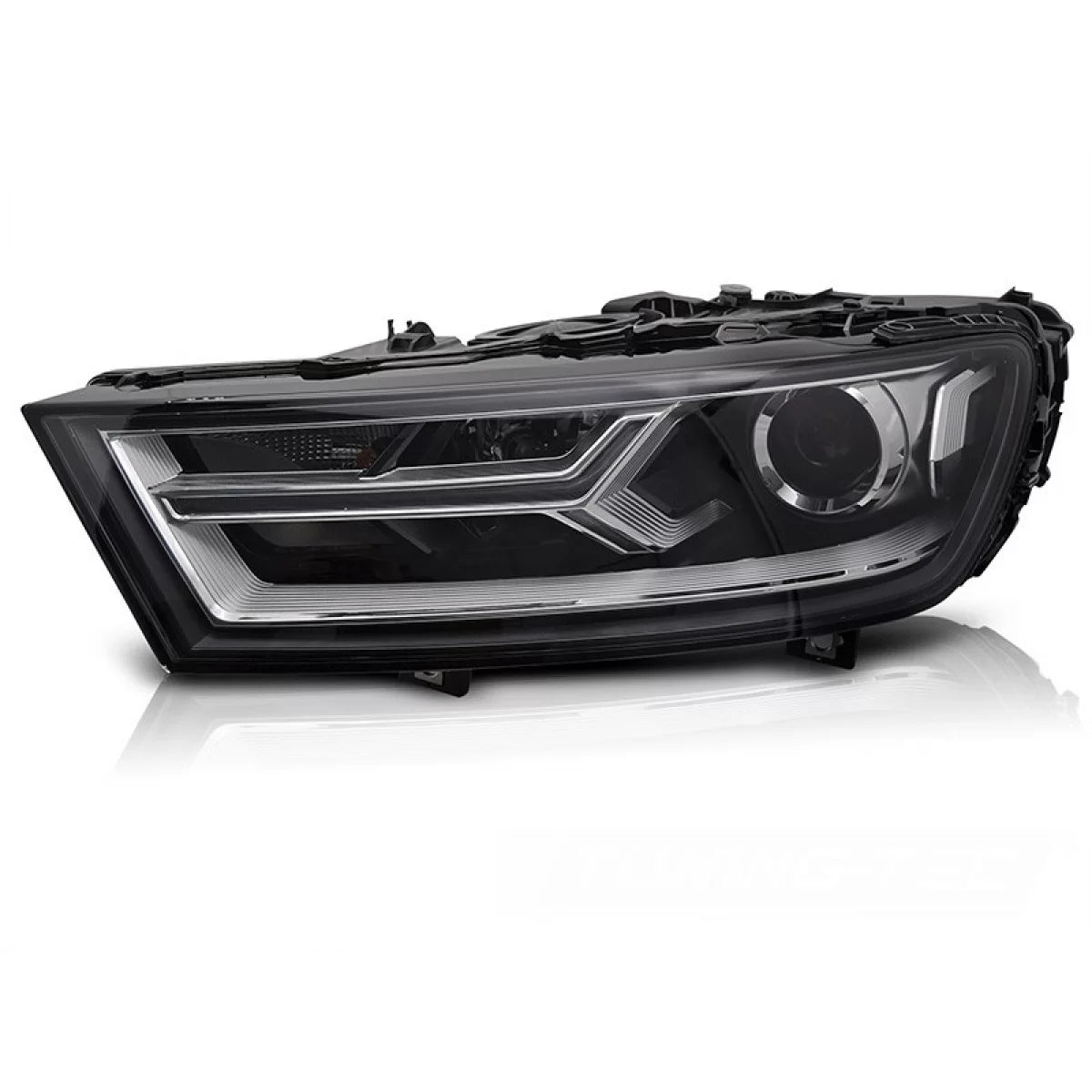 Faro Anteriore Sinistro Xenon Base Nera per Audi Q7 2015-2019