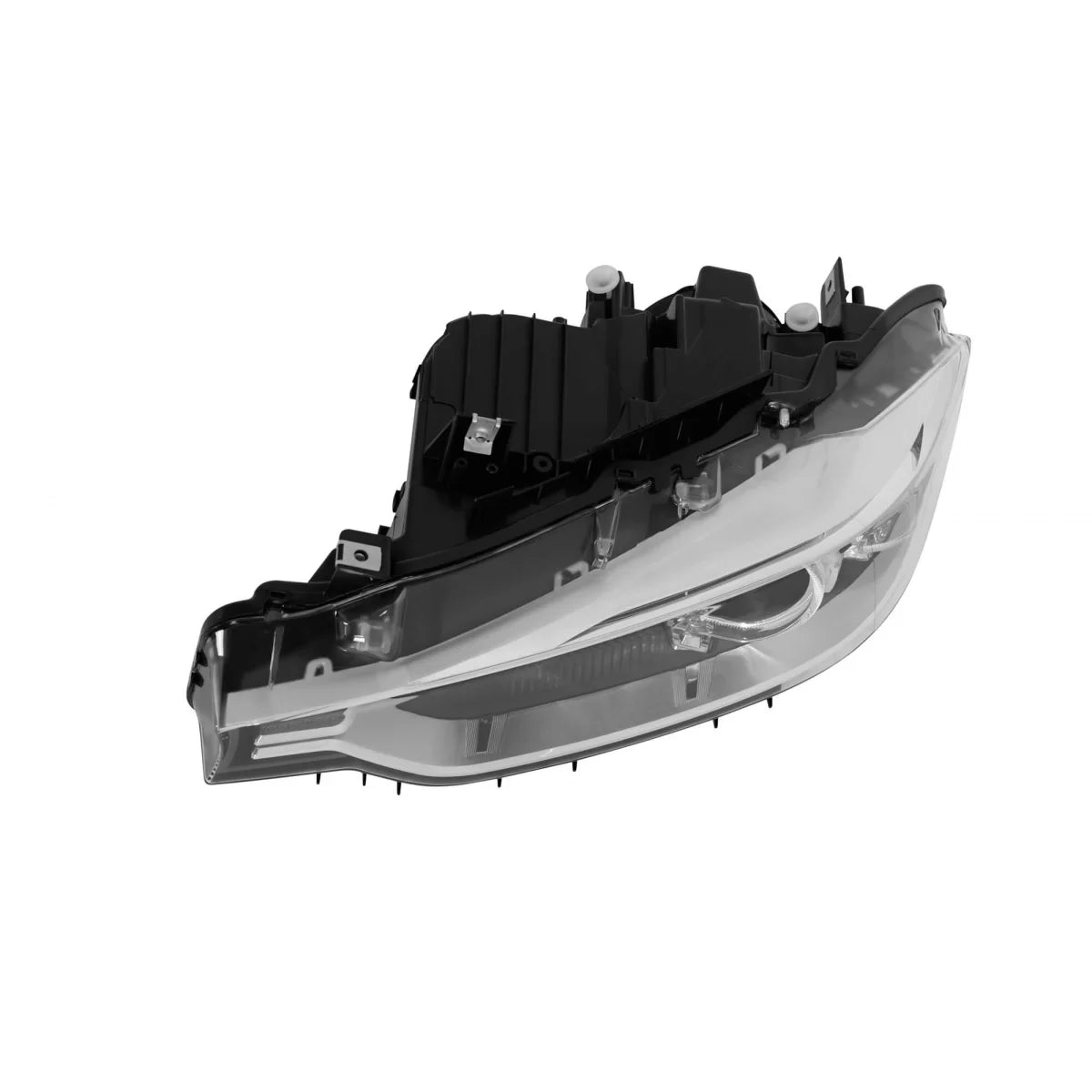 Faro Anteriore Sinistro Xeno con Base Cromata per BMW Serie 3 F30 2011-2015