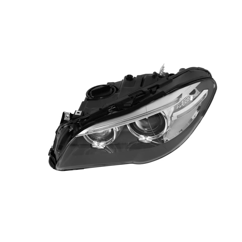 Faro Anteriore Sinistro Xeno Base Nera per BMW Serie 5 F10 2014-2017