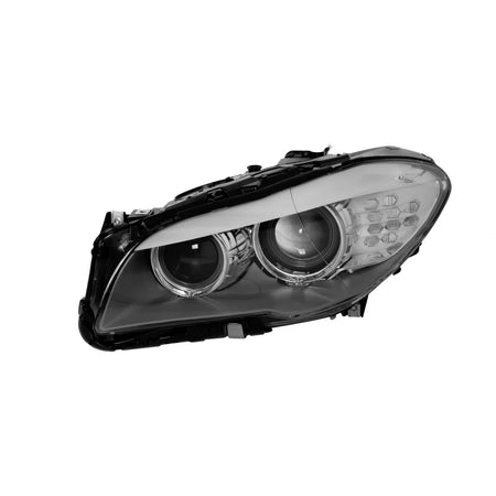 Faro Anteriore Sinistro Xeno Base Nera per BMW Serie 5 F10 2010-2013