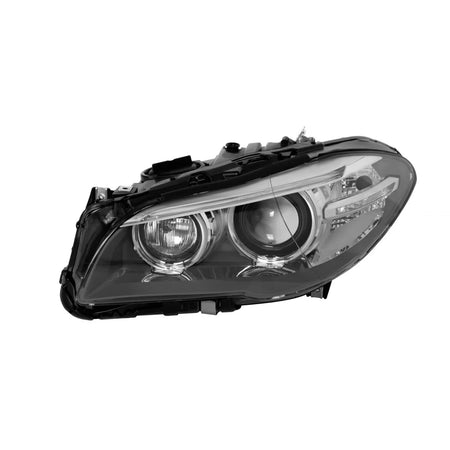 Faro Anteriore Sinistro Xeno Base Nera per BMW Serie 5 F10 2014-2017