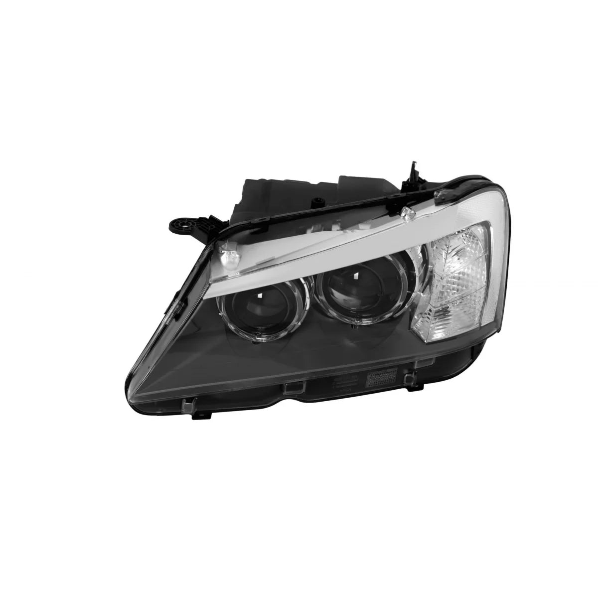 Faro Anteriore Sinistro Xeno Base Nera per BMW X3 F25 2010-2013
